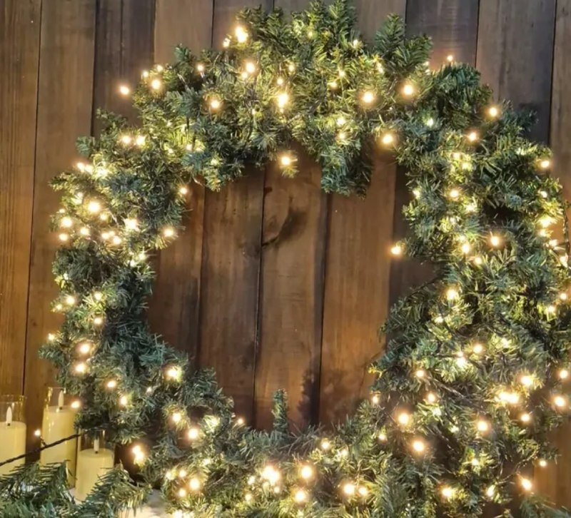 Cordão 200 Leds Pisca 20 Metros 8 Funções