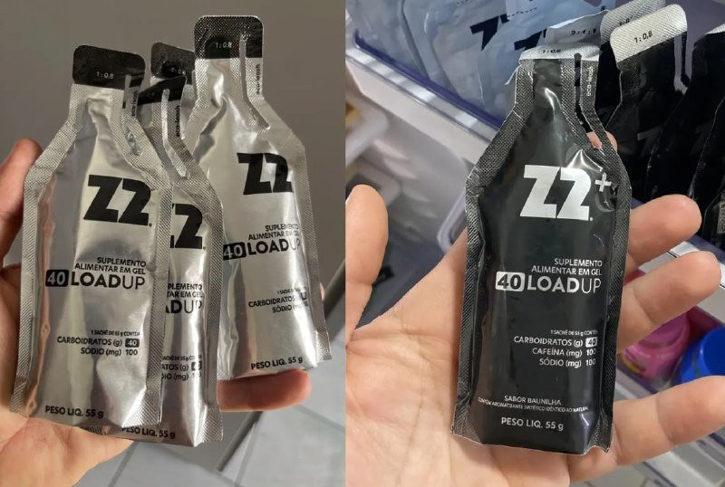 ⚡️ Energy Gel Z2+ Original Box 10uni Sachê 55g Sem Cafeína