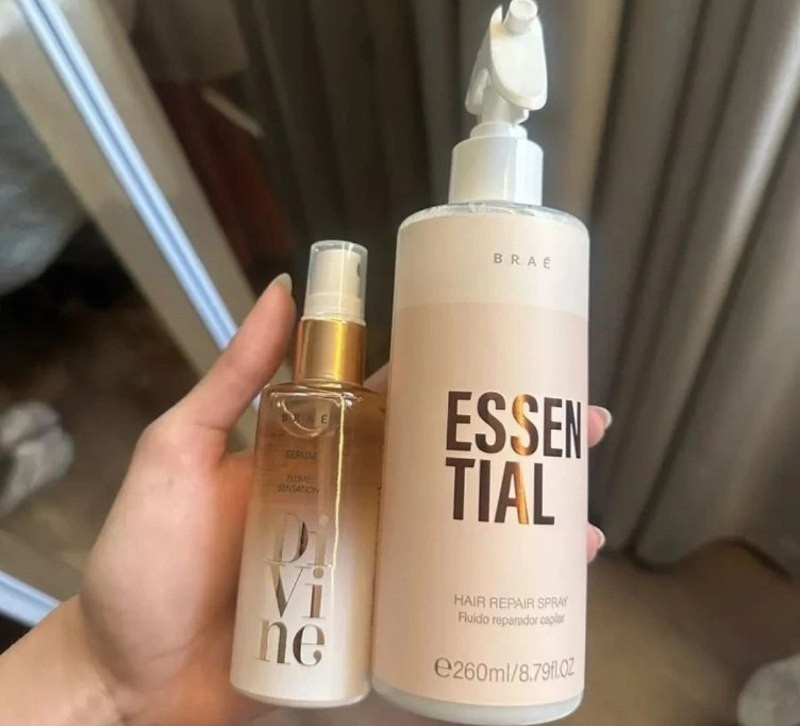 Kit Braé Essential Fluido 260ml + Óleo Revival 60ml