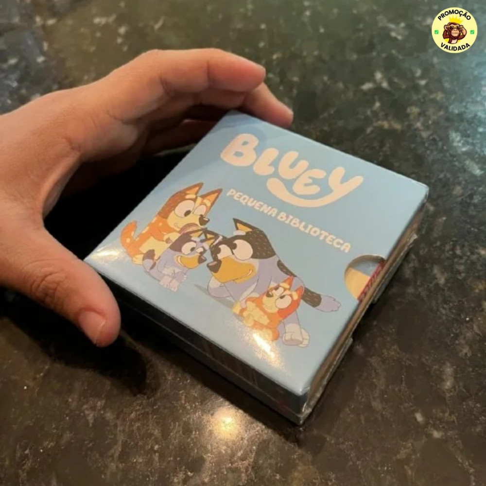 4 LIVRINHOS DA BLUEY PARA DEIXAR A CRIANÇADA TODA ENTRETIDA