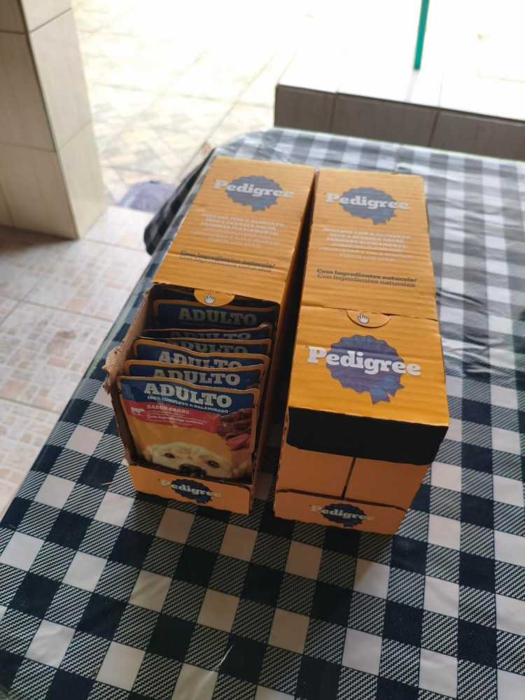 Pack Ração Úmida Pedigree Sachê Carne 100 g