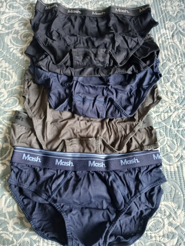 Kit 6 Cuecas Masculino Slip de Algodão Original