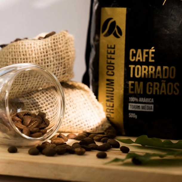 Café Grãos Torra Média Gourmet Italle 1kg