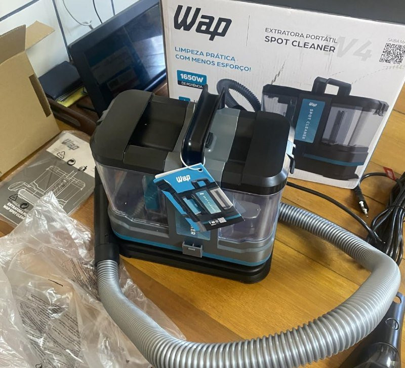 Extratora e Higienizadora WAP 3 em 1 Spot Cleaner 1650W