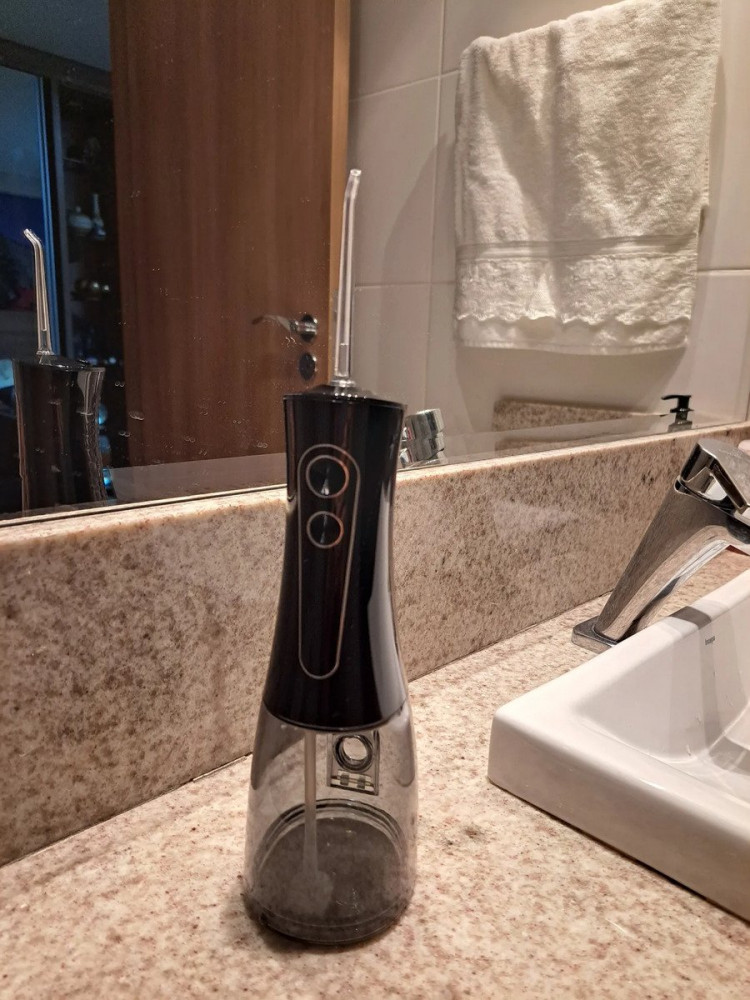 Irrigador Oral IPX7 400ml Jato Pulsado
