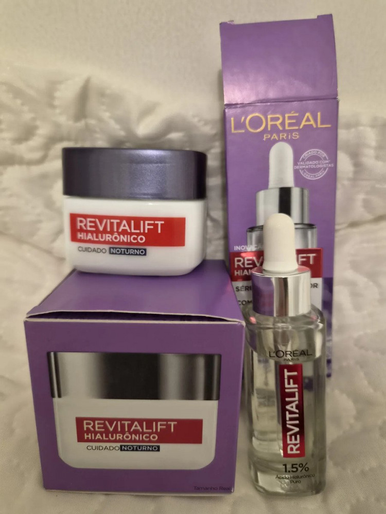 Kit Sérum Facial + Creme Revitalift L’Oréal