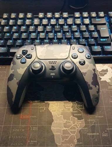Controle sem fio DualSense Gray Camouflage