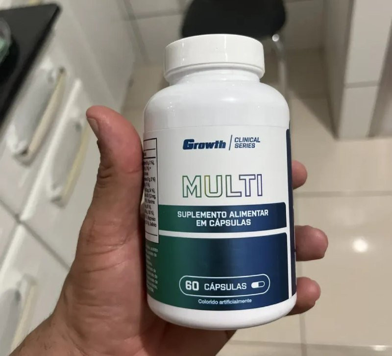 Multivitamínico 60 Cáps. Growth Supplements