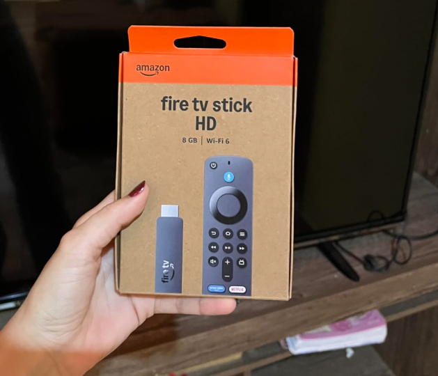 Amazon Fire TV Stick HD com Controle Remoto Alexa