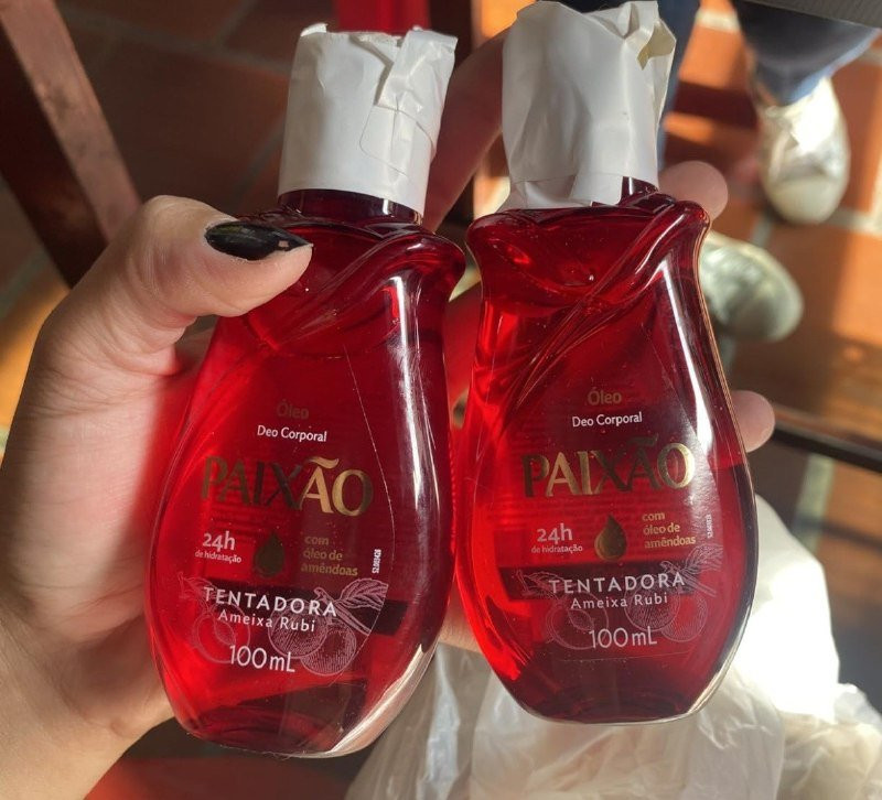 Paixão Óleo Corporal Tentadora 100mL