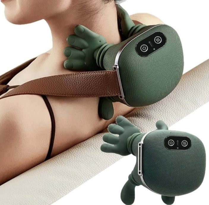 Massageador Portátil 3D Para Pescoço e Ombros