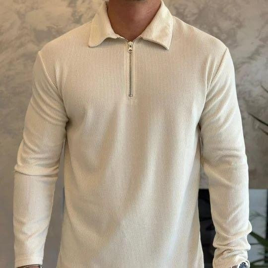 Kit 2 Camisas Polo Manga Longa Masculina