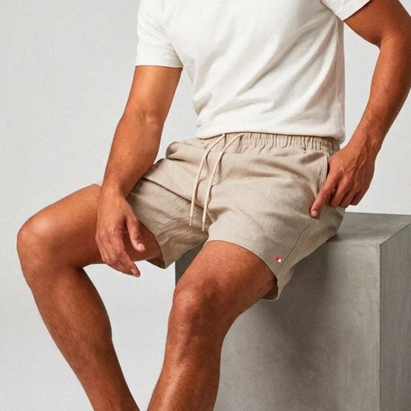 SHORT DE LINHO DA SANDRINI
