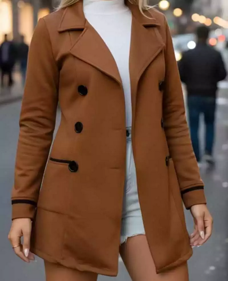 Casaco Longo Feminino PlusSize Inverno