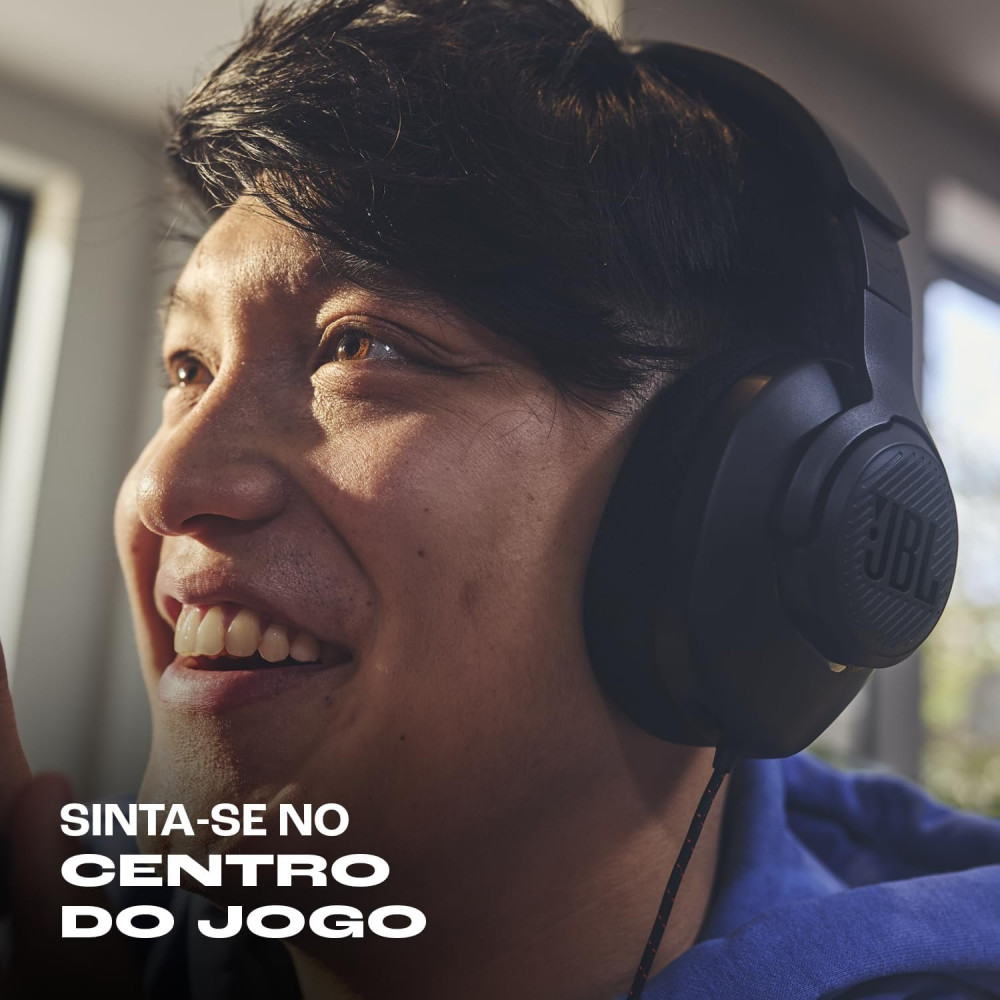 JBL Quantum 100M2 Headset Gamer com Fio