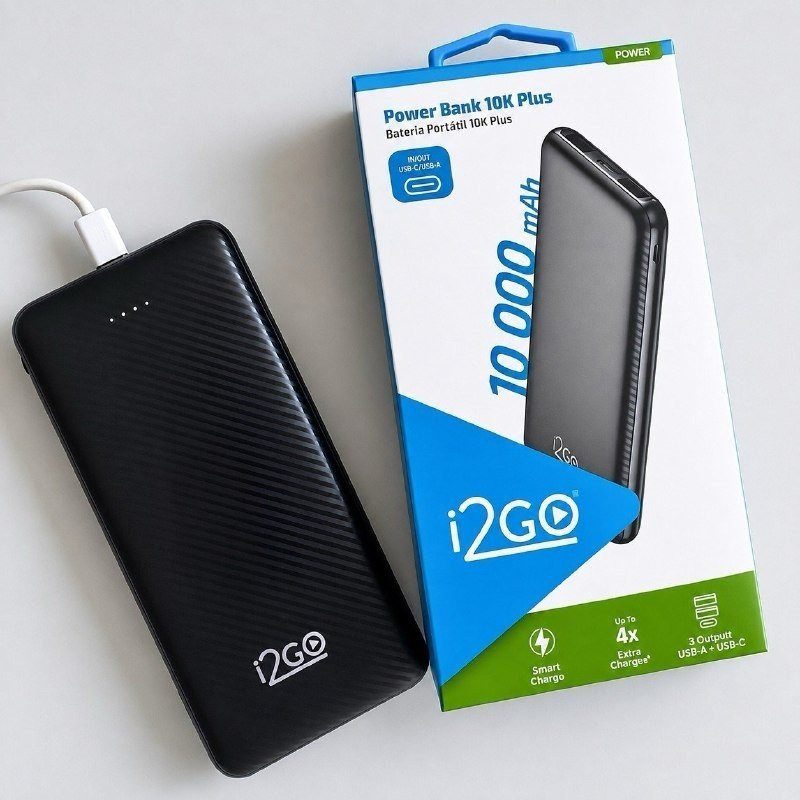 Power Bank I2go 10000mAh Preto