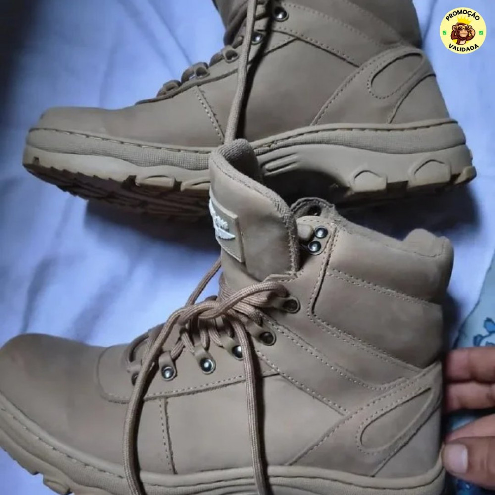 Bota Coturno Masculino Militar