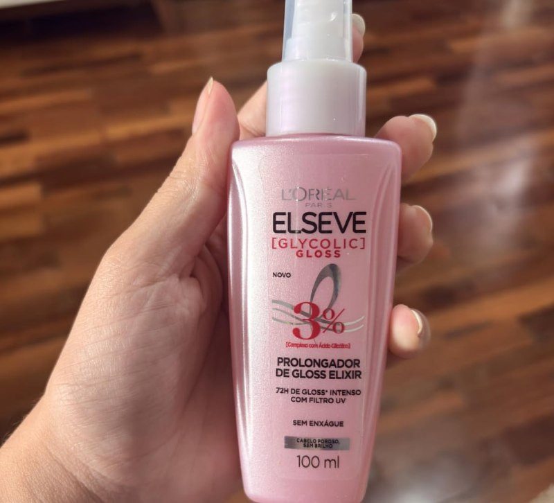 L'Oréal Paris Elseve Glycolic Gloss, Sérum Finalizador Antiporosidade 100ml