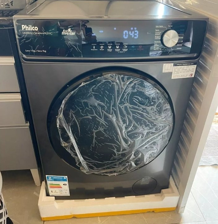 Lava e Seca Philco 11kg Eco Inverter 16 Programas