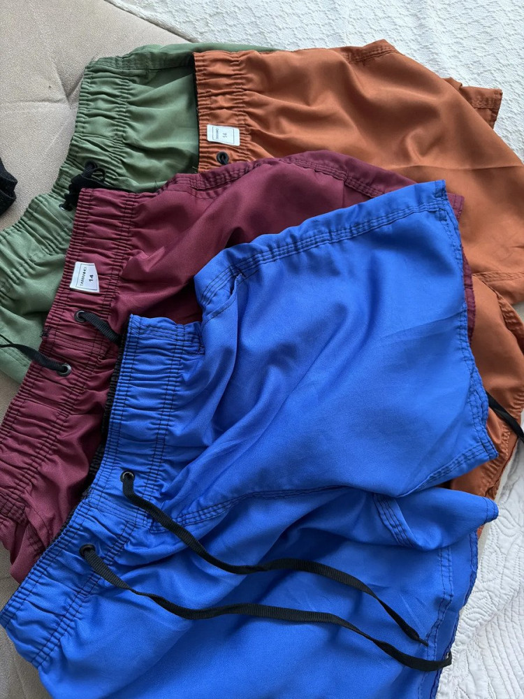 Kit 04 Shorts Tactel Menino Infantil 4 a 16 Anos