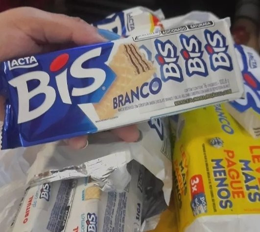 Chocolate Bis Branco Laka Tripack 302,4G