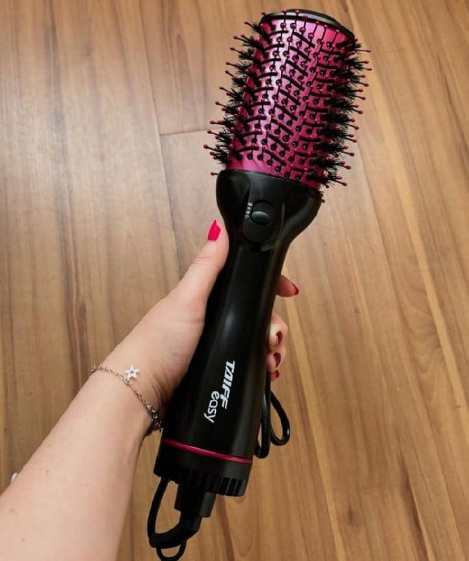 Escova Oval Easy Taiff Pink 127V