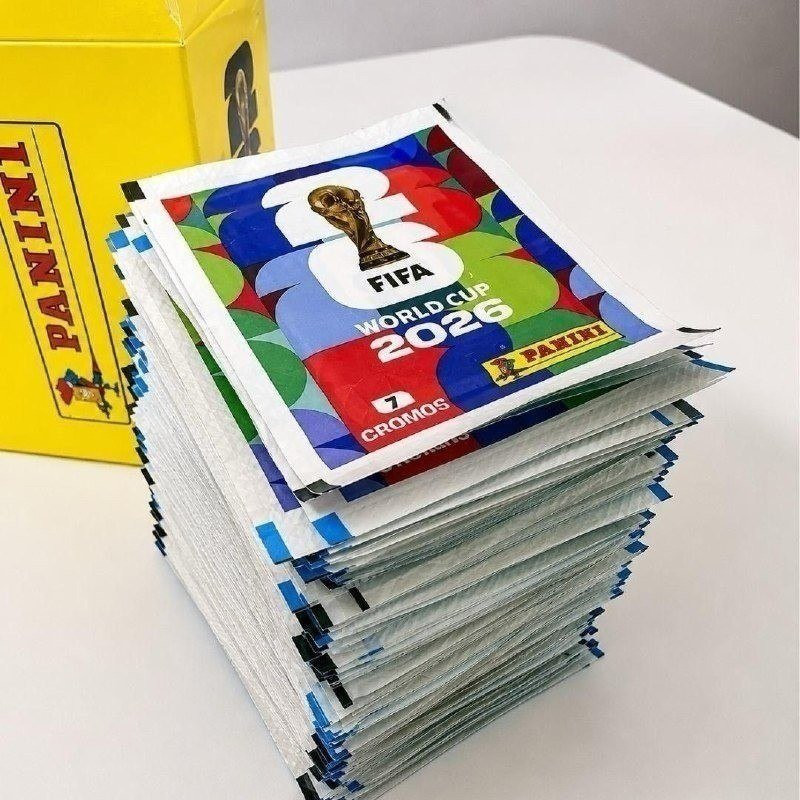 Copa do Mundo FIFA 2026 Kit 100 Envelopes