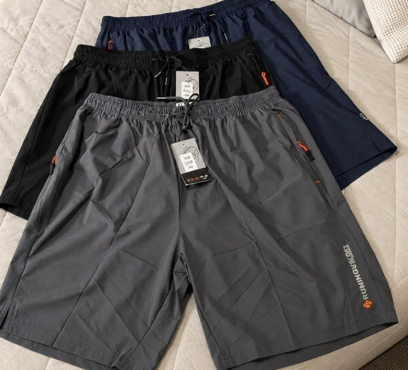 Kit 3 Shorts Esportivos Plus Size