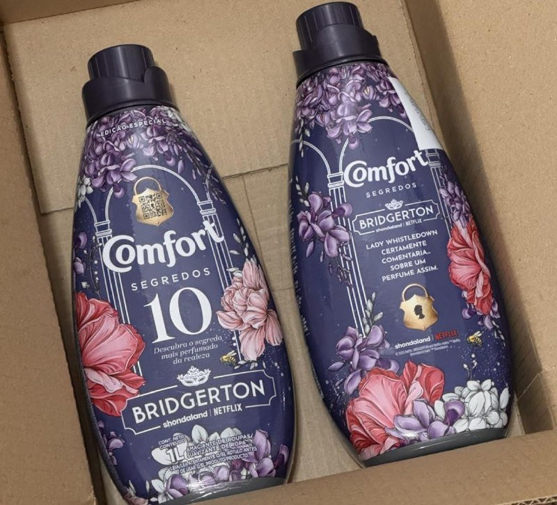 Comfort Amaciante Concentrado Bridgerton 10 Segredos 1L
