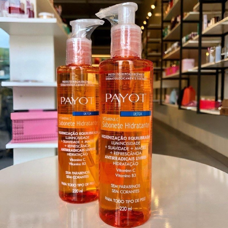 PAYOT Sabonete Liquido Detox Vitamina C - 220ml