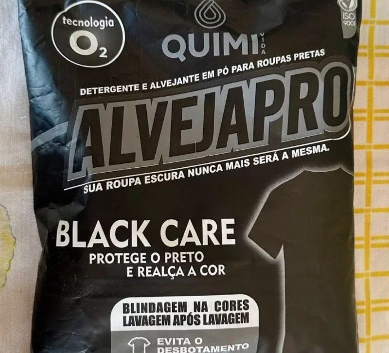 Detergente Roupa Preta 1kg AlvejaPro