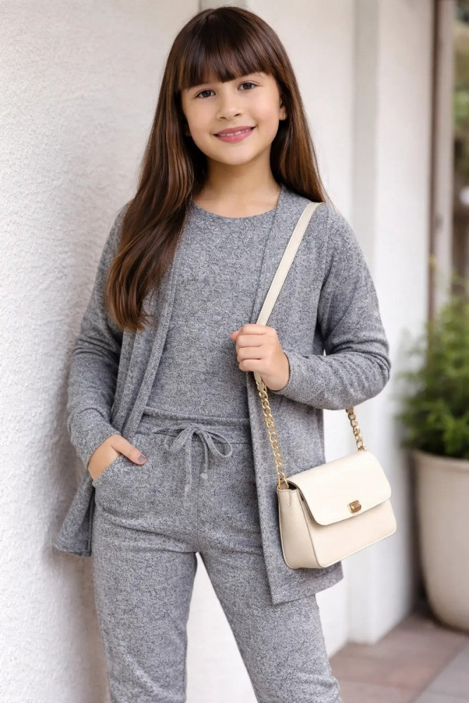 Conjunto Bella Infantil Lãzinha 3 Peças Menina