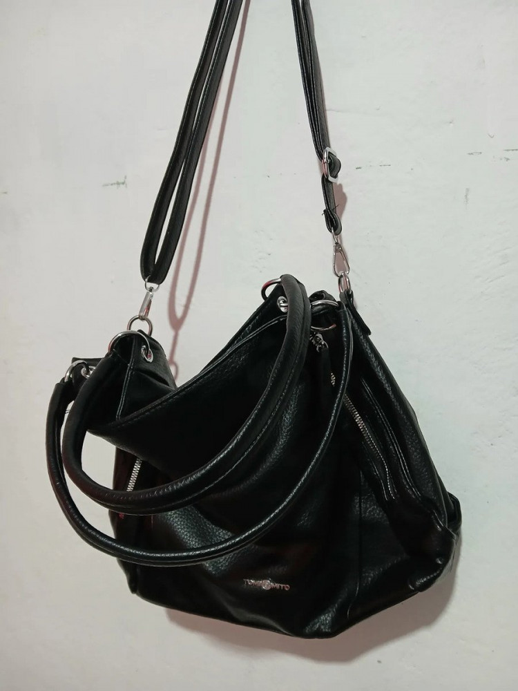 Bolsa Transversal TOMI IMTO Feminina Preta