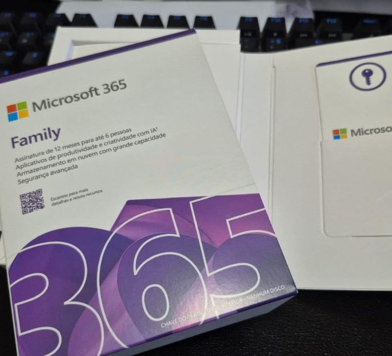 Microsoft 365 Family com Copilot + até 6TB de Armazenamento OneDrive