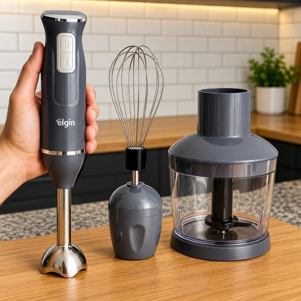 Mixer Power Inox 3 em 1 600W Elgin