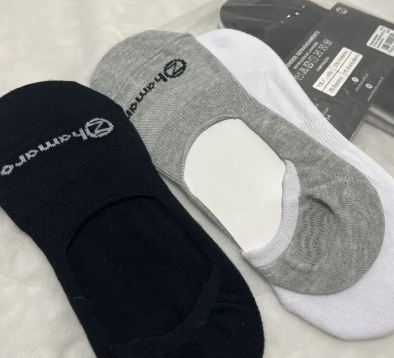 Kit 10 Pares Meias Zhamaro Sapatilha Invisível