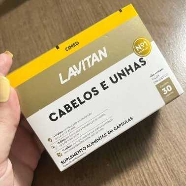 Lavitan Cabelos e Unhas 60 Cápsulas