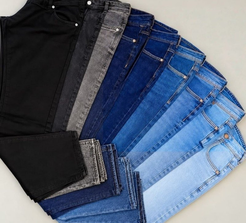 Kit 3 Calças Jeans Slim Fit Lycra