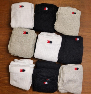 Kit 15 Pares Meias Sport Cano Alto Sandrini