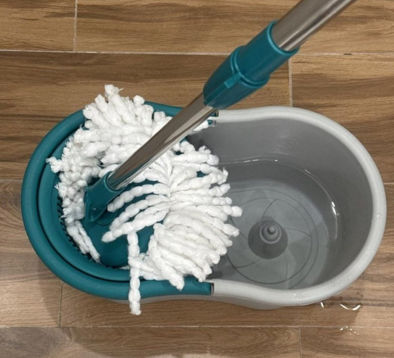 Flash Limp Mop Giratório Fit com Balde 8L