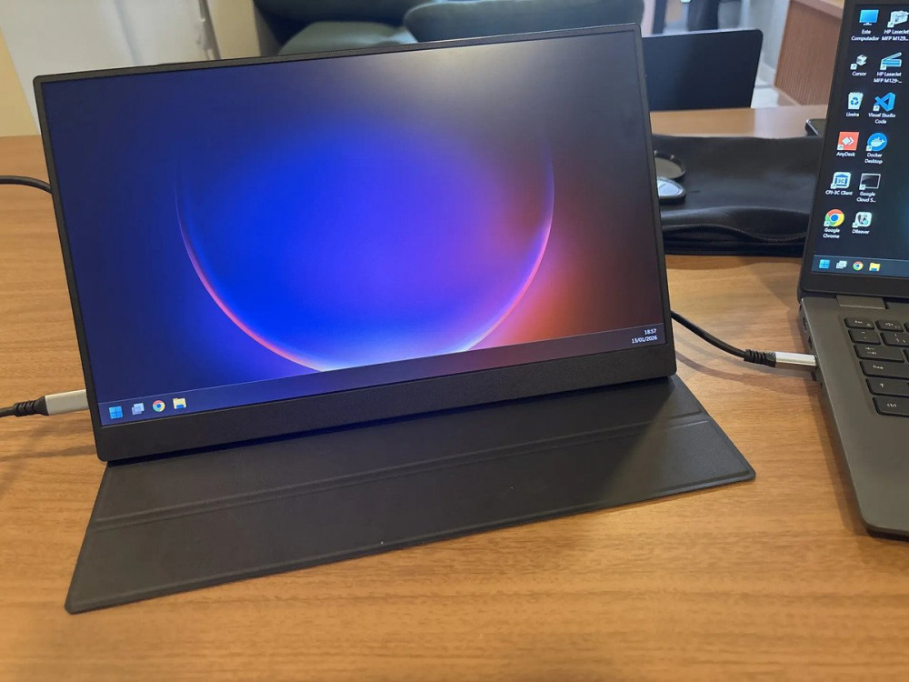 Monitor Gamer Portátil 15.6 FHD IPS HDMI