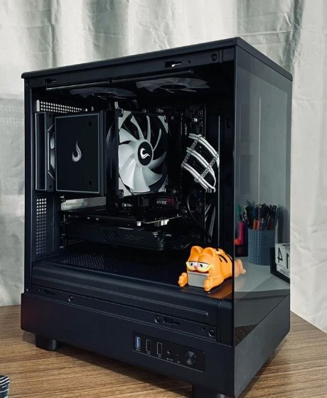 Gabinete Gamer Gamdias Atlas P2 Preto com 4 Fans