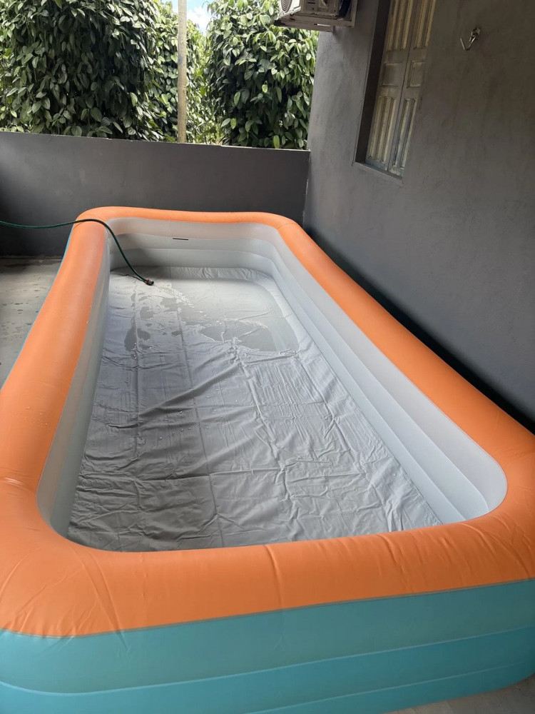 Piscina Inflável Grande 3600L com Bomba Elétrica