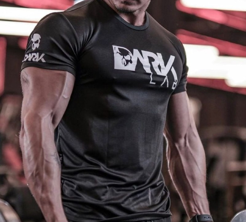 Camiseta Dry-fit Caveira Unisex Dark Lab
