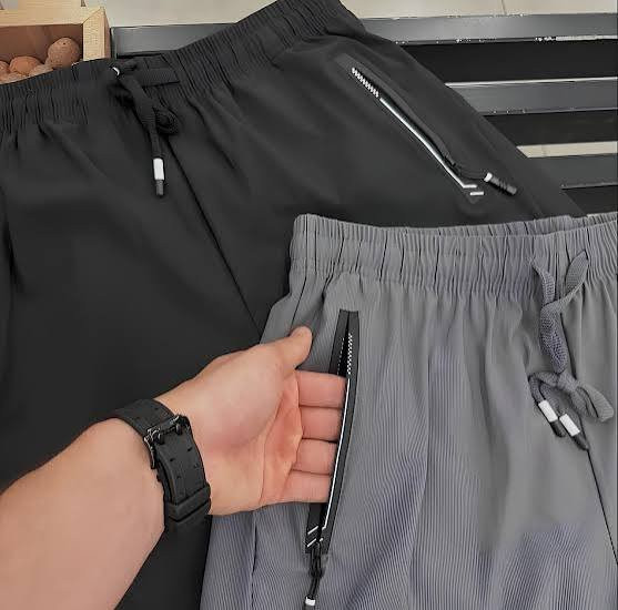 Short Masculino Bermuda Praia Zíper Secagem Rápida