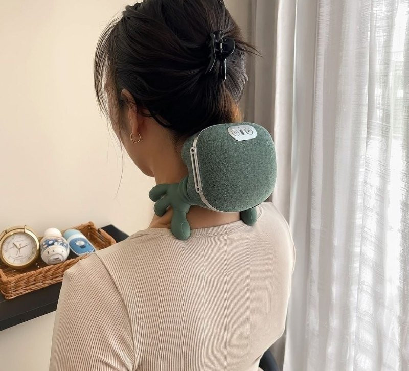 Massageador Maozinha Com Aquecimento, Recarregável, USB-C