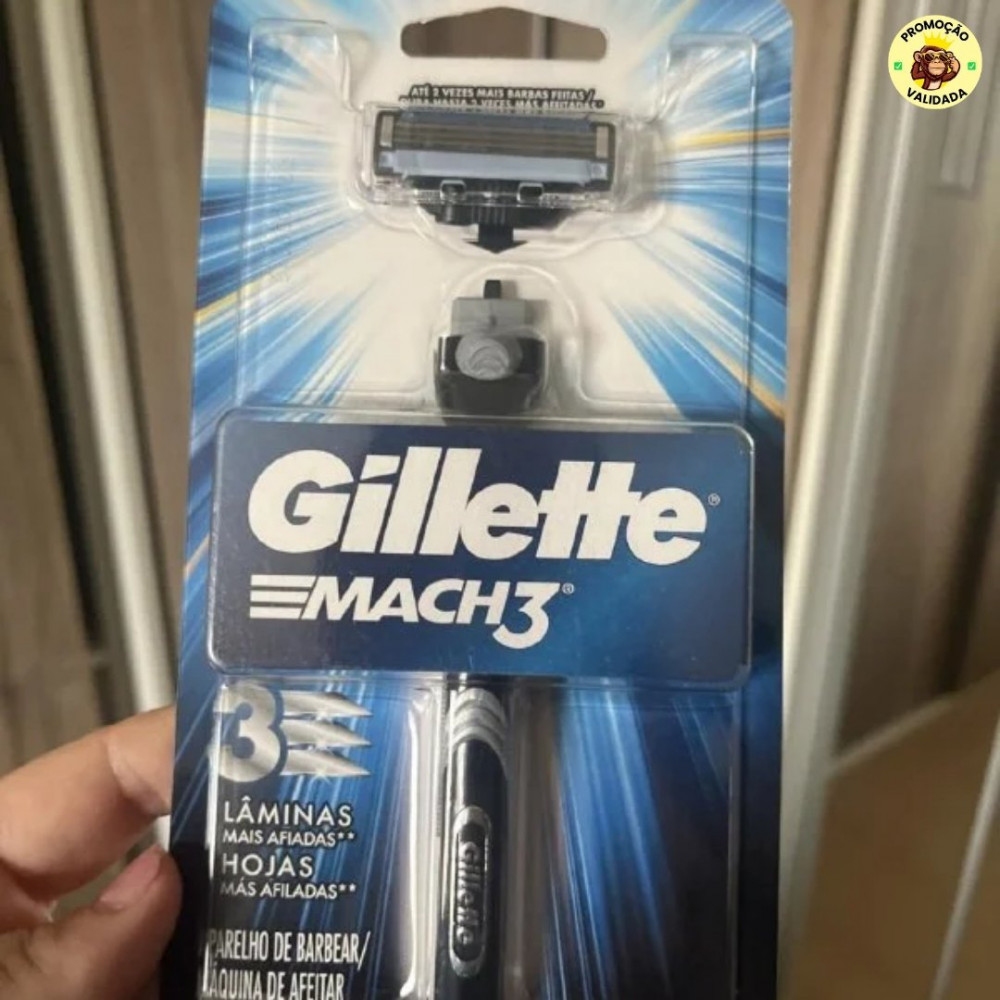 Gillette Mach3 Aparelho de Barbear