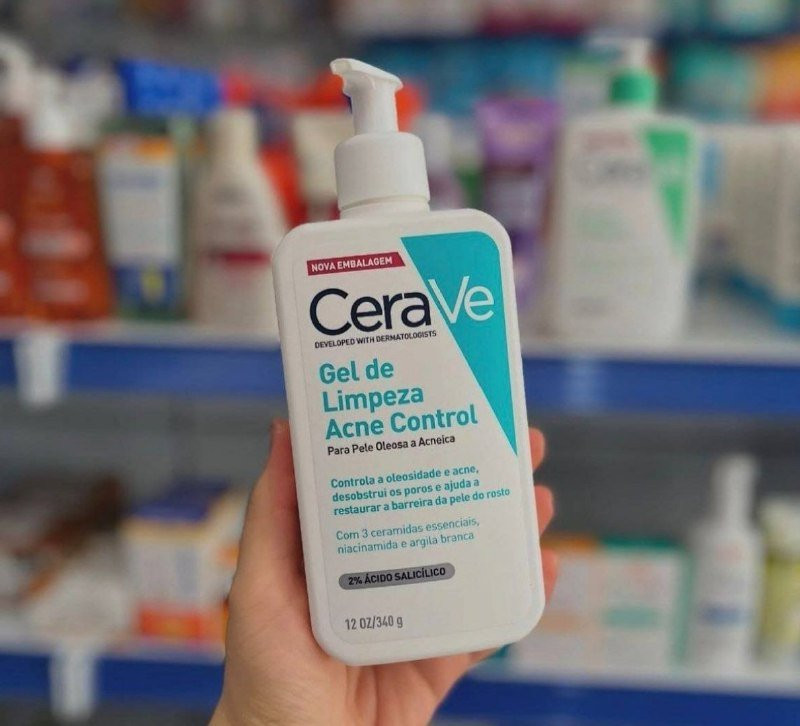 Gel de Limpeza Acne Control Cerave 340g