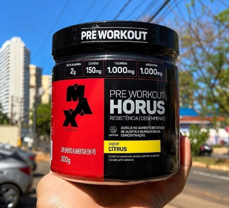 Pré Treino Hórus Max Titanium 300g