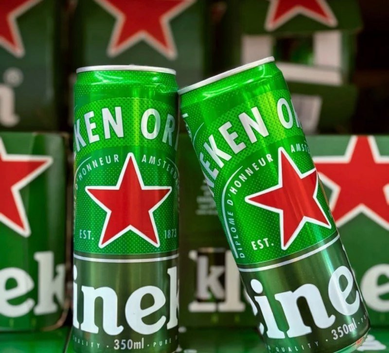 Pack com 12 Unid. Cerveja Lata 350ml Heineken